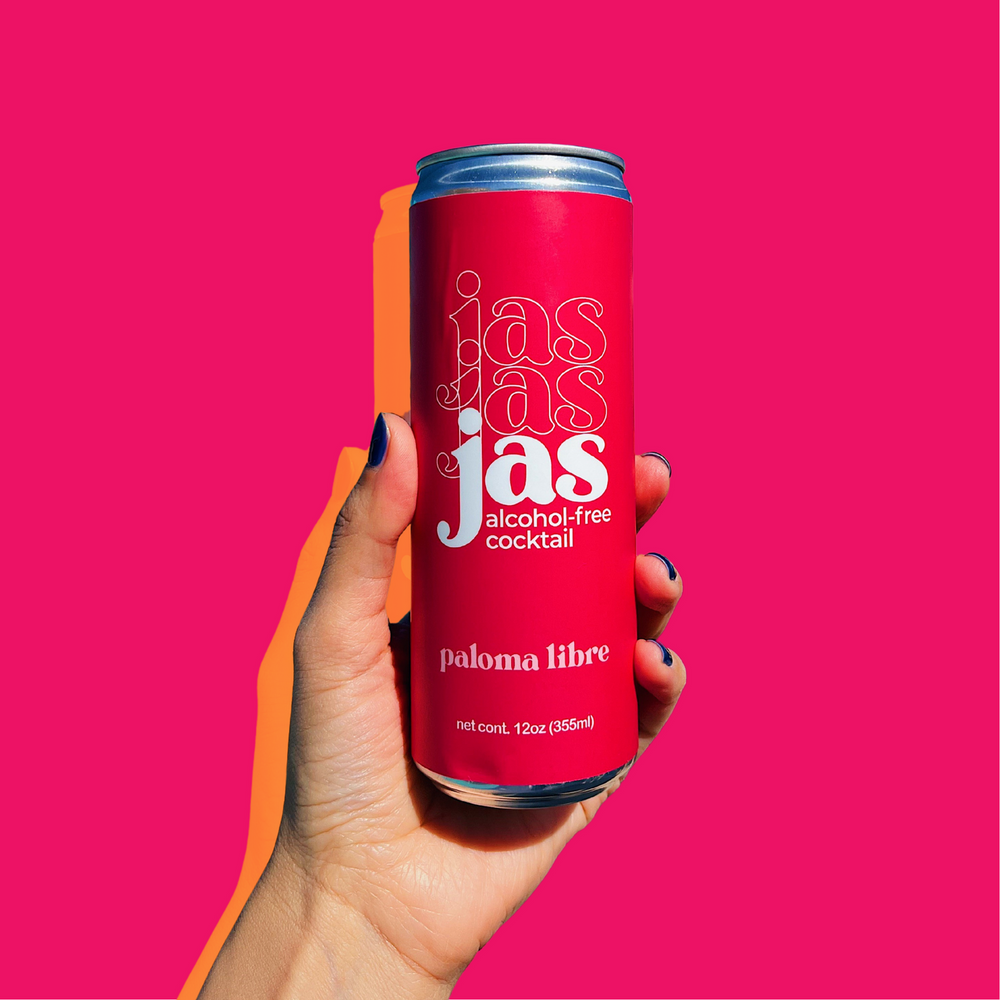 JAS - Paloma Libre, Alcohol-Free Cocktail, 4-pack