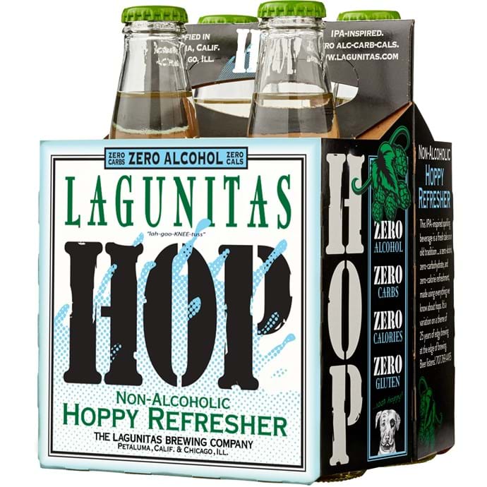 Lagunitas — Hoppy Refresher, 4-pack of 12 oz bottles - Minus Moonshine | Dry Drinks And Potions