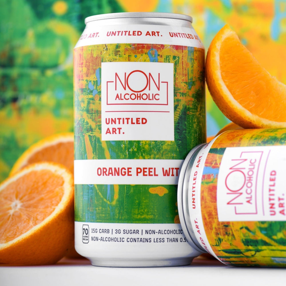 Untitled Art — Orange Peel Wit, 6-pack of 12 oz cans