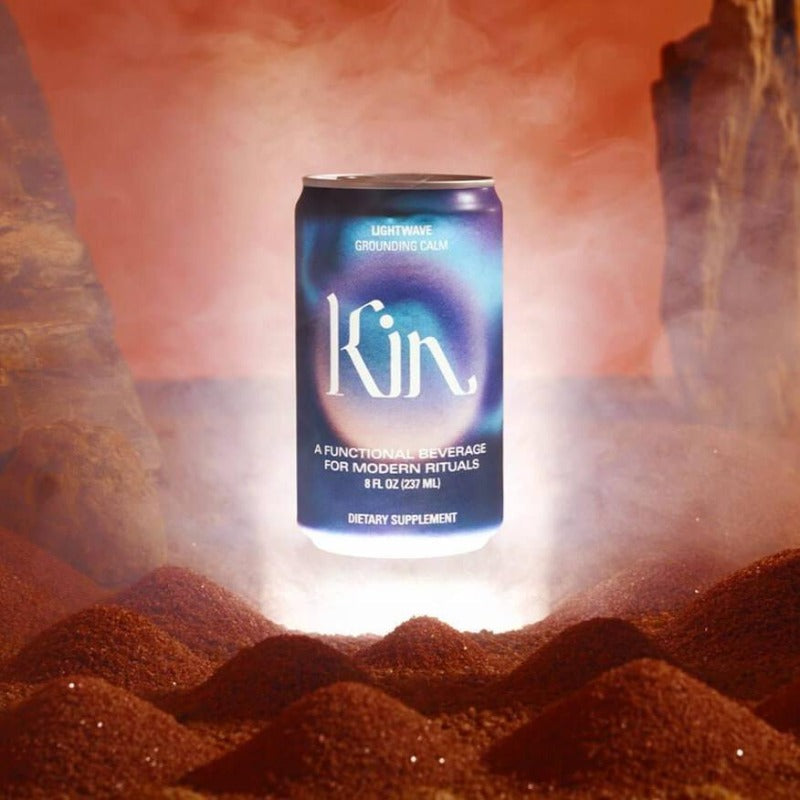 Kin Euphorics - Lightwave, Grounding Calm 4 pack - Minus Moonshine | Dry Drinks And Potions