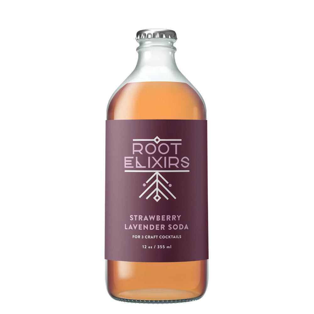 
            
                Load image into Gallery viewer, Root Elixirs - Strawberry Lavender Mixer - Minus Moonshine | Dry Drinks And Potions
            
        