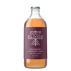
            
                Load image into Gallery viewer, Root Elixirs - Strawberry Lavender Mixer - Minus Moonshine | Dry Drinks And Potions
            
        