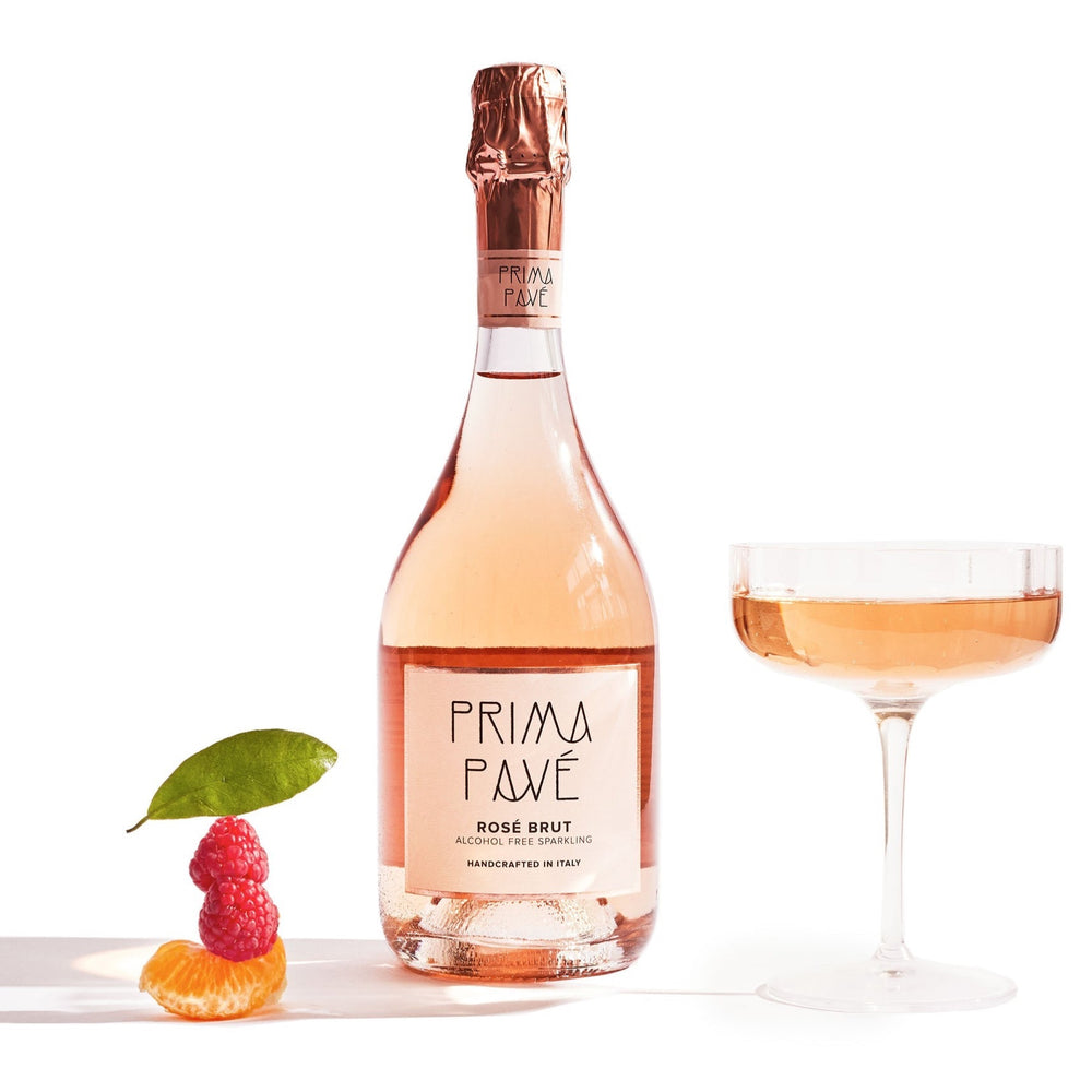 
            
                Load image into Gallery viewer, Prima Pavé — Rosé Brut, Alcohol Free Sparkling 0.0% - Minus Moonshine | Dry Drinks And Potions
            
        