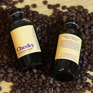 
            
                Load image into Gallery viewer, Cheeky — LIMITED EDITION: Espresso Syrup, 4 oz - Minus Moonshine | Dry Drinks And Potions
            
        