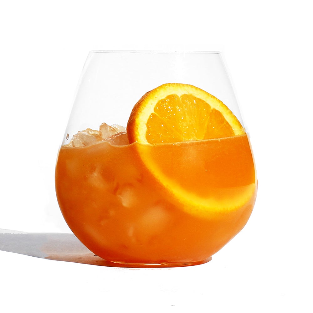 Curious Elixirs — No. 4, Blood Orange Spritz - Minus Moonshine | Dry Drinks And Potions