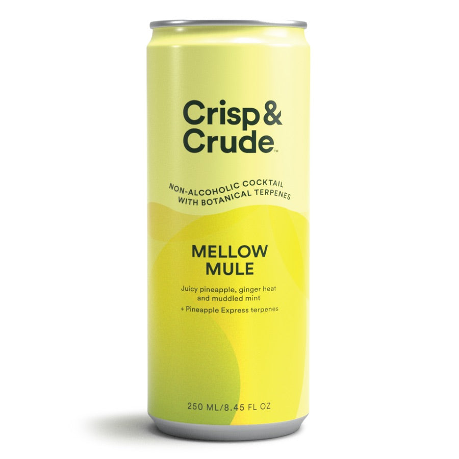 Crisp & Crude — Mellow Mule, 4-pack - Minus Moonshine | Dry Drinks And Potions