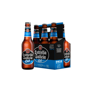Estrella Galicia 0.0 — 6-pack of bottles - Minus Moonshine | Dry Drinks And Potions