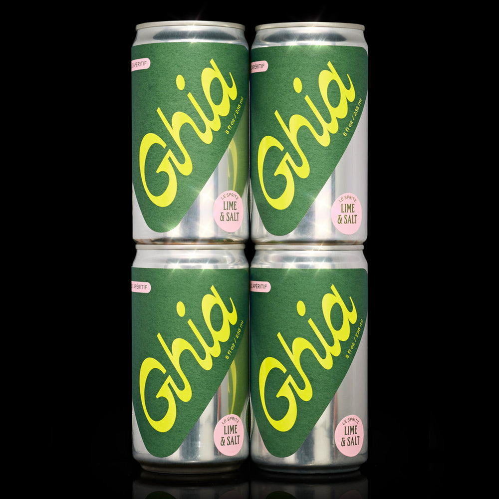 
            
                Load image into Gallery viewer, Ghia — Lime &amp;amp; Salt, 4-pack - Minus Moonshine | Dry Drinks And Potions
            
        
