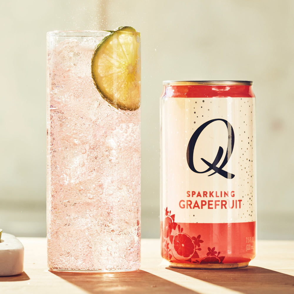 Q Mixers - Sparkling Grapefruit, 4-pack of 7.5 oz cans - Minus Moonshine | Dry Drinks And Potions