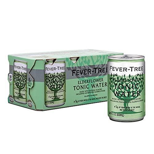 Fever Tree — Elderflower Tonic Water, 8-pack of 5 oz cans - Minus Moonshine | Dry Drinks And Potions