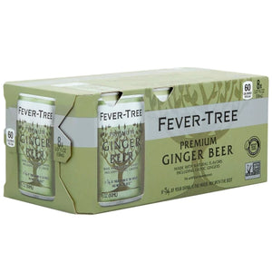 Fever Tree — Ginger Beer, 8-pack of 5 oz cans - Minus Moonshine | Dry Drinks And Potions