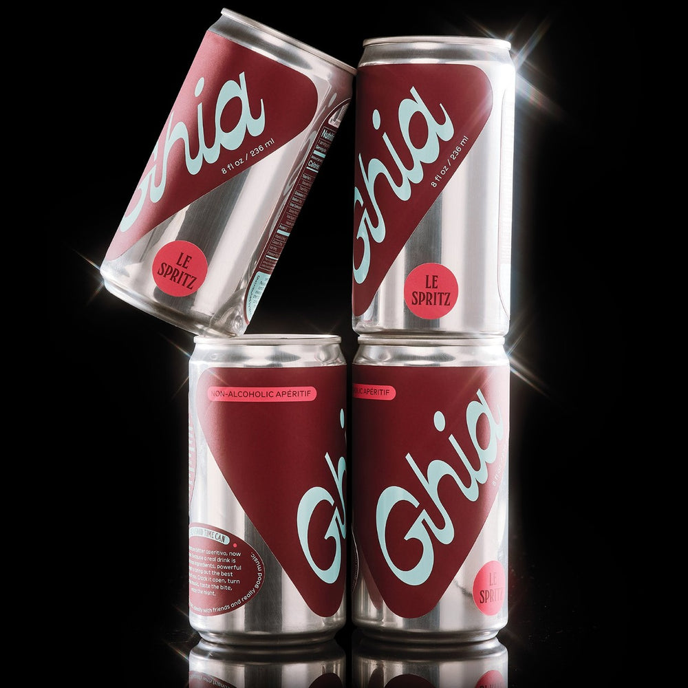 
            
                Load image into Gallery viewer, Ghia — Le Spritz Ghia Soda, 4-pack - Minus Moonshine | Dry Drinks And Potions
            
        