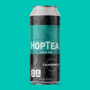 
            
                Load image into Gallery viewer, Hoplark Hoptea — The Calm One, Camomile - 4-pack of 16 oz cans - Minus Moonshine | Dry Drinks And Potions
            
        