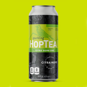 Hoplark Hoptea — The Citra Bomb One, Citra Hops - 4-pack of 16 oz cans - Minus Moonshine | Dry Drinks And Potions