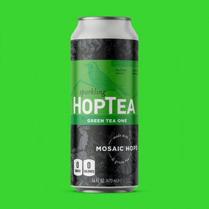 Hoplark Hoptea — The Green Tea One, Mosaic Hops - 4-pack of 16 oz cans - Minus Moonshine | Dry Drinks And Potions