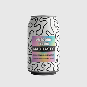 Mad Tasty — Unicorn Tears, CBD Sparkling Water 4-pack