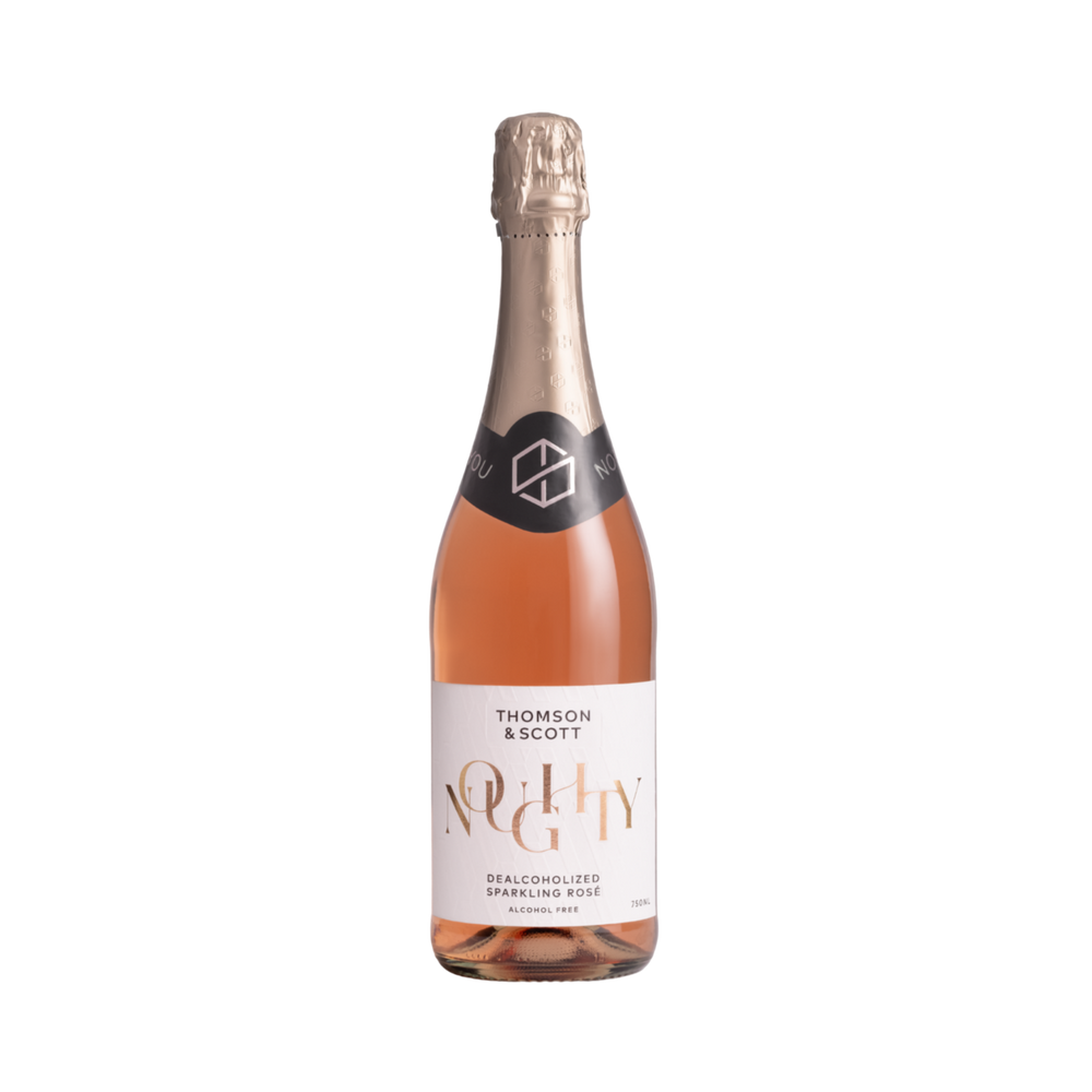 Noughty by Thomson & Scott - Organic Sparkling Rosé Alcohol-Free - Minus Moonshine | Dry Drinks And Potions