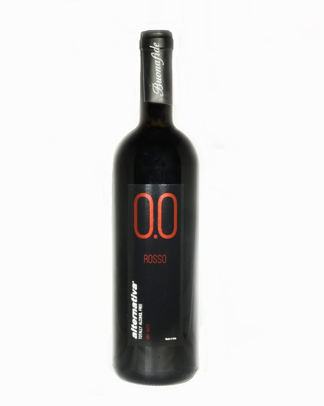 Buonafide 0.0 — Rosso Dry, Totally Alcohol-Free Red Wine - Minus Moonshine | Dry Drinks And Potions