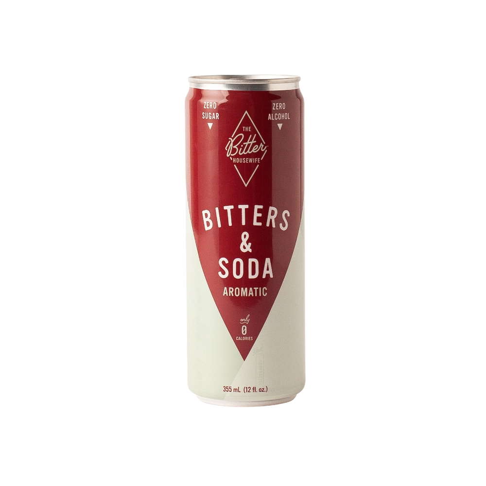 
            
                Load image into Gallery viewer, The Bitter Housewife — Aromatic Bitters &amp;amp; Soda 4-pack - Minus Moonshine | Dry Drinks And Potions
            
        