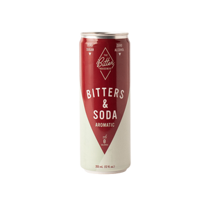 The Bitter Housewife — Aromatic Bitters & Soda 4-pack - Minus Moonshine | Dry Drinks And Potions