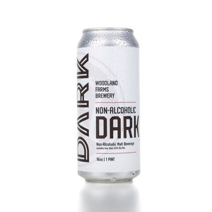Woodland Farms Brewery — Dark, Non-Alcoholic Stout - 4-pack of 16 oz cans - Minus Moonshine | Dry Drinks And Potions