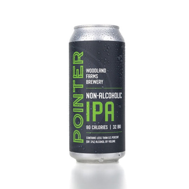 Woodland Farms Brewery — Pointer, Non-Alcoholic IPA - 4-pack of 16 oz cans - Minus Moonshine | Dry Drinks And Potions