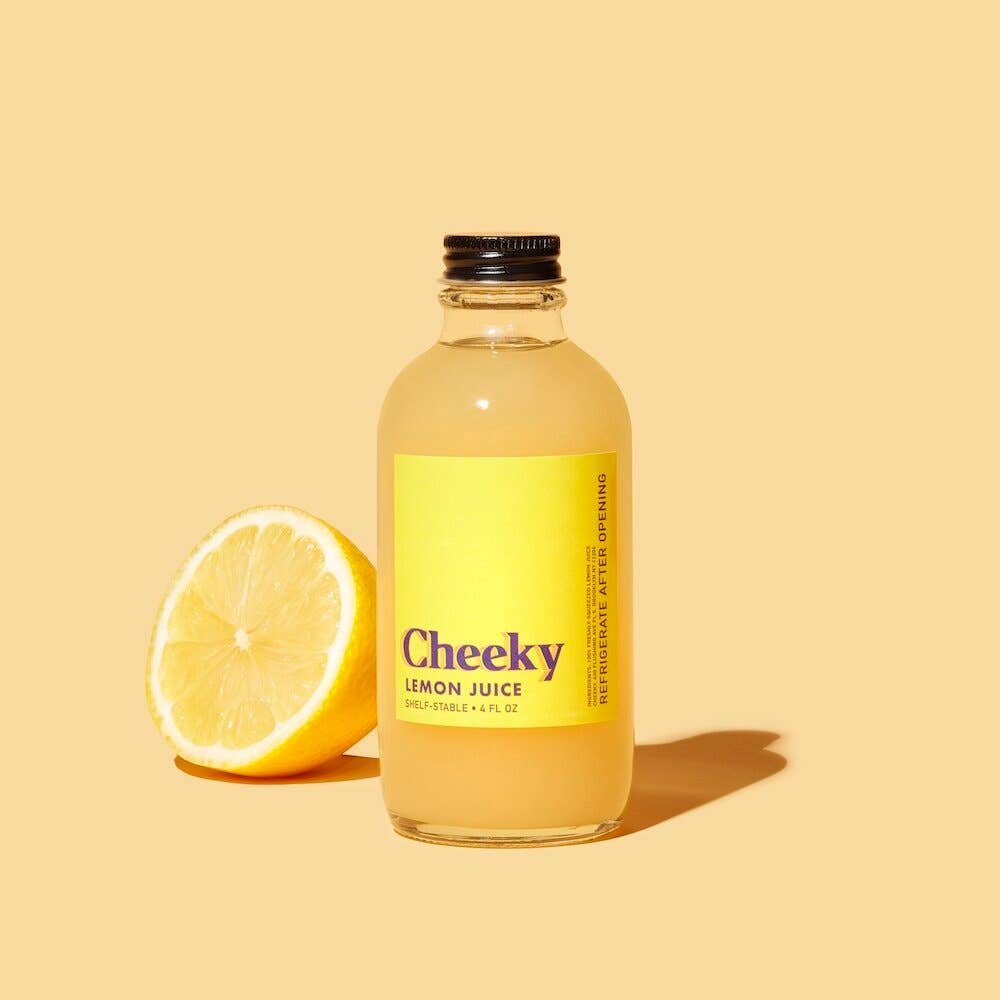 Cheeky — Lemon Juice, 4 oz - Minus Moonshine | Dry Drinks And Potions