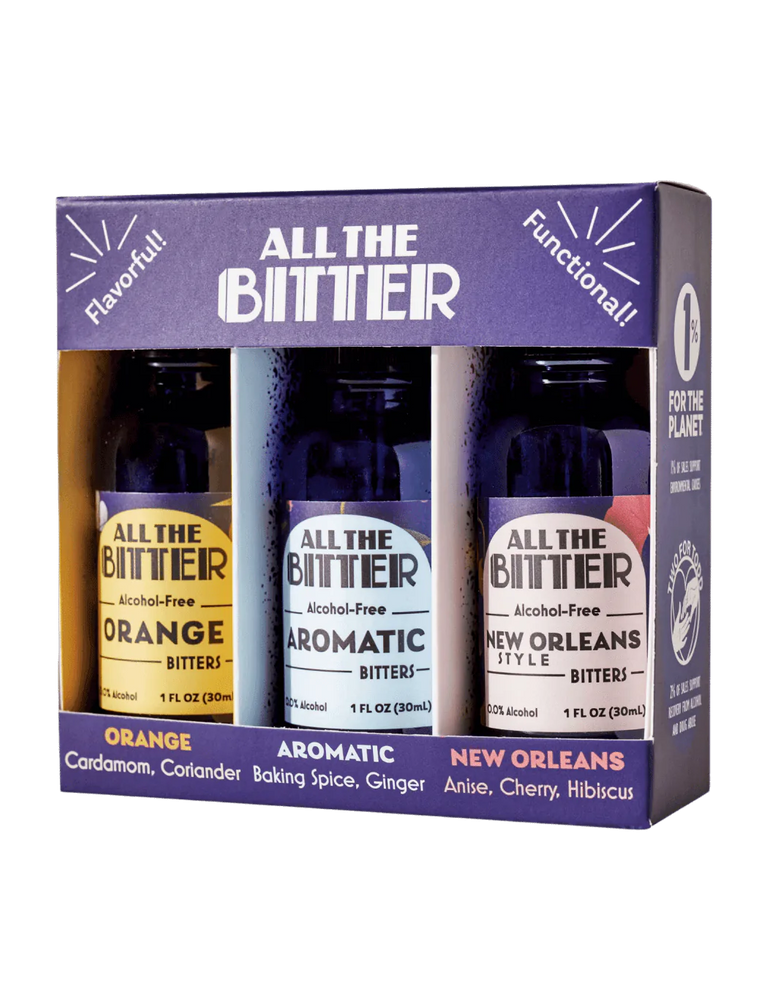 
            
                Load image into Gallery viewer, All The Bitter — Classic Bitters Travel Pack of 3
            
        