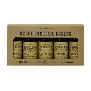 
            
                Load image into Gallery viewer, El Guapo - Craft Cocktail Mixers Gift Box - Minus Moonshine | Dry Drinks And Potions
            
        
