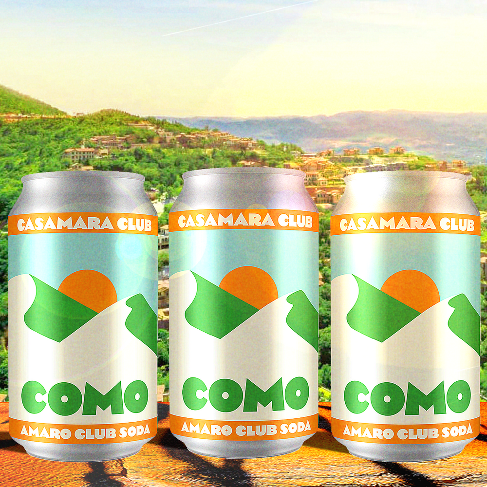 Casamara Club — Como, the Easy Club Soda, 4-pack cans - Minus Moonshine | Dry Drinks And Potions