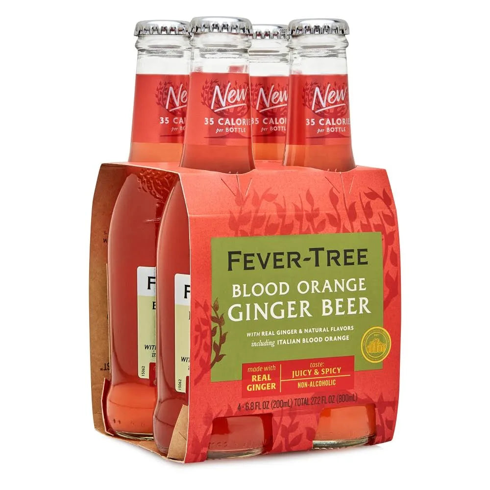 Fever Tree - Blood Orange Ginger Beer 4-pack