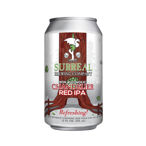 
            
                Load image into Gallery viewer, Surreal Brewing Company — Chandelier Red IPA, 4-pack of 12 oz cans - Minus Moonshine | Dry Drinks And Potions
            
        