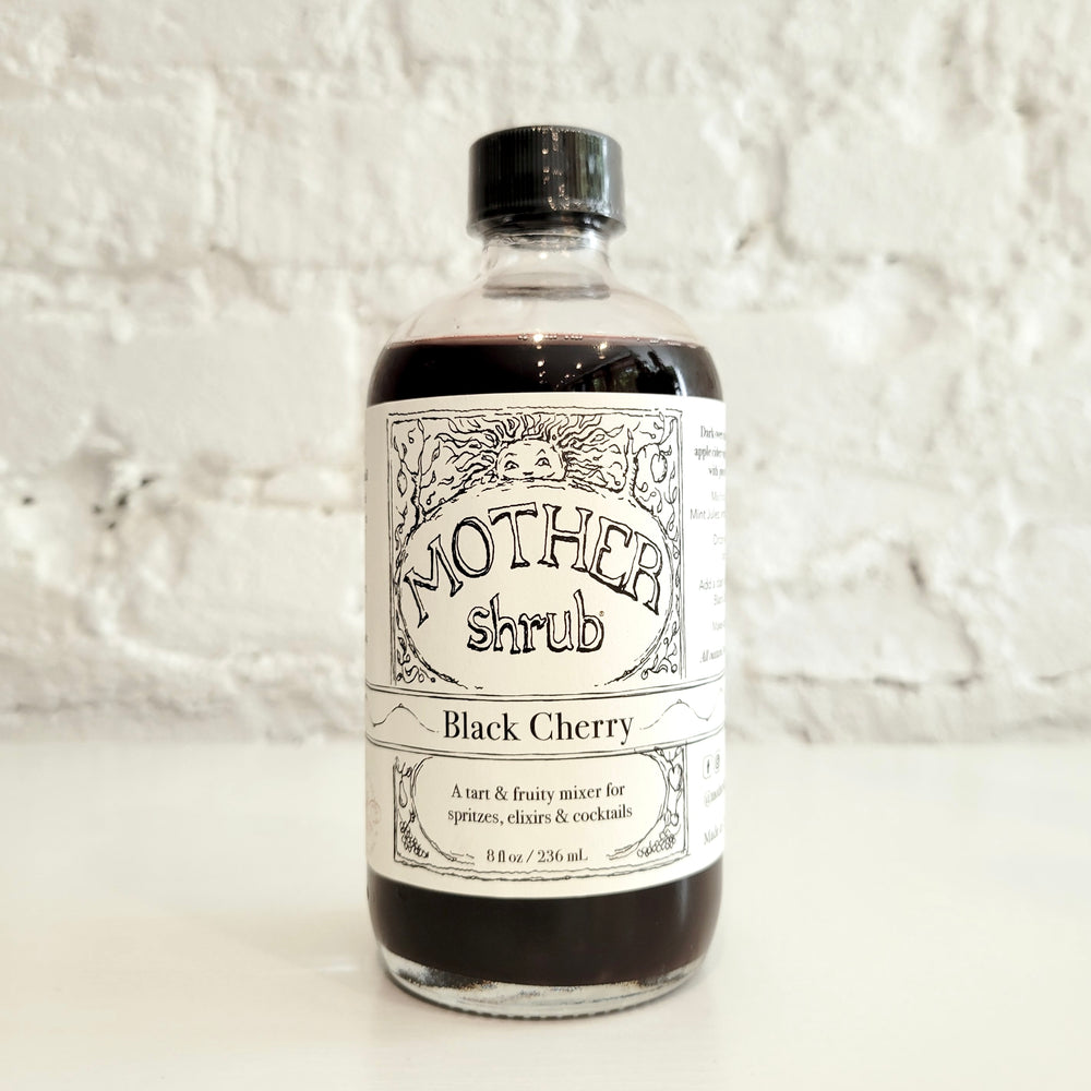 Mother Shrub — Black Cherry, 8 oz - Minus Moonshine | Dry Drinks And Potions
