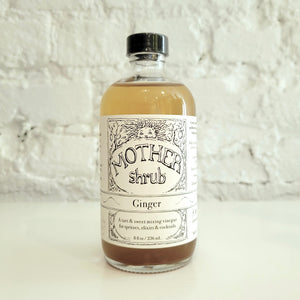 Mother Shrub — Ginger, 8 oz - Minus Moonshine | Dry Drinks And Potions