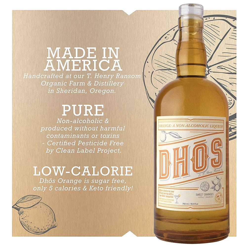 Dhōs — Orange - Minus Moonshine | Dry Drinks And Potions