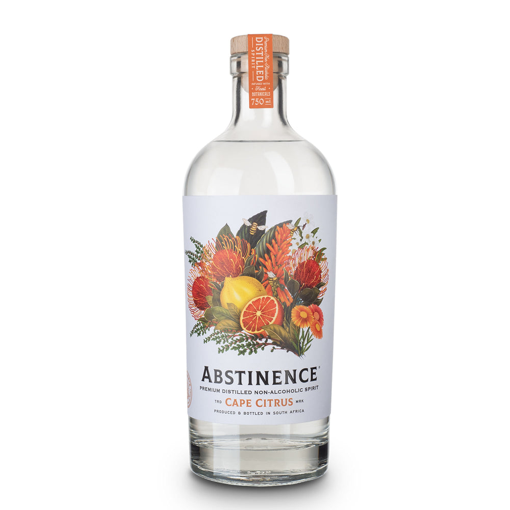 Abstinence — Cape Citrus, Non-Alcoholic Spirit, 750ml - Minus Moonshine | Dry Drinks And Potions