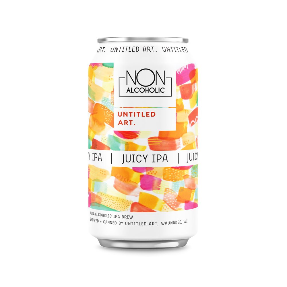 Untitled Art — NA Juicy IPA, 6-pack of 12 oz cans - Minus Moonshine | Dry Drinks And Potions
