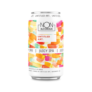 Untitled Art — NA Juicy IPA, 6-pack of 12 oz cans - Minus Moonshine | Dry Drinks And Potions